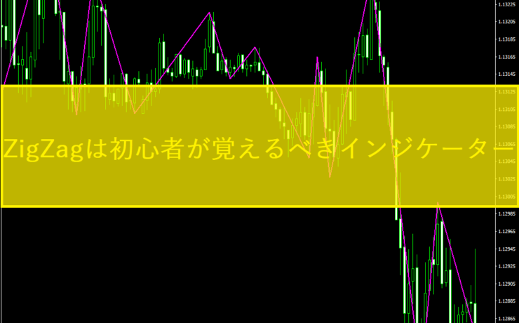 ZigZagは初心者が覚えるべきインジケーター