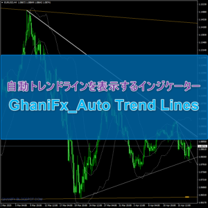 無料で自動トレンドラインを表示するインジケーター「GhaniFx_Auto Trend Lines」