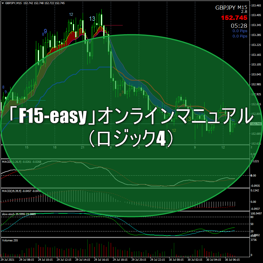 「F15-easy」オンラインマニュアル（ロジック4）