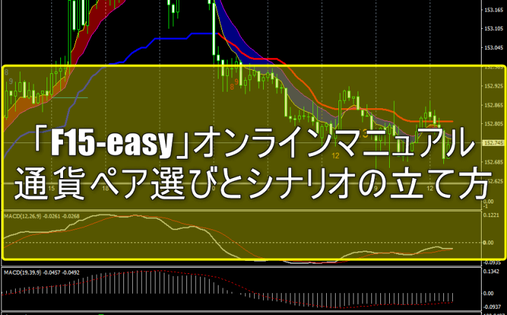 「F15-easy」オンラインマニュアル：通貨ペア選びとシナリオの立て方