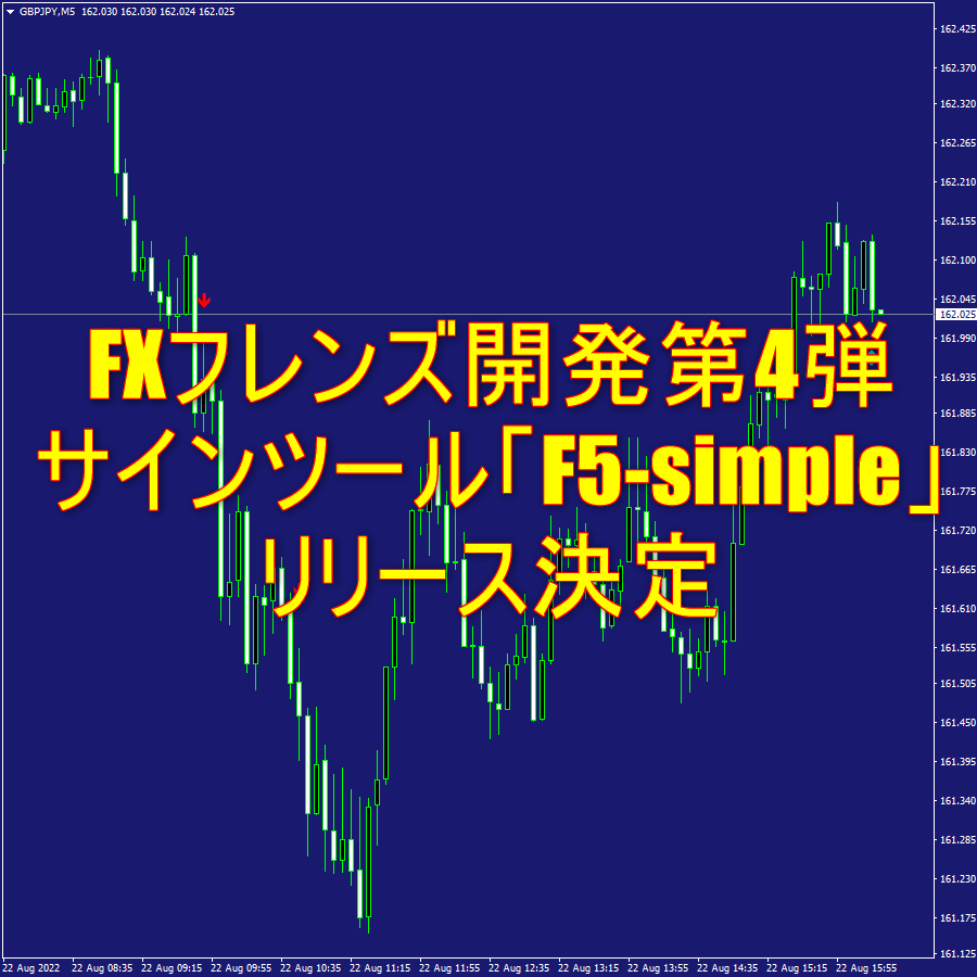 FXフレンズ開発第4弾サインツール「F5-simple」リリース