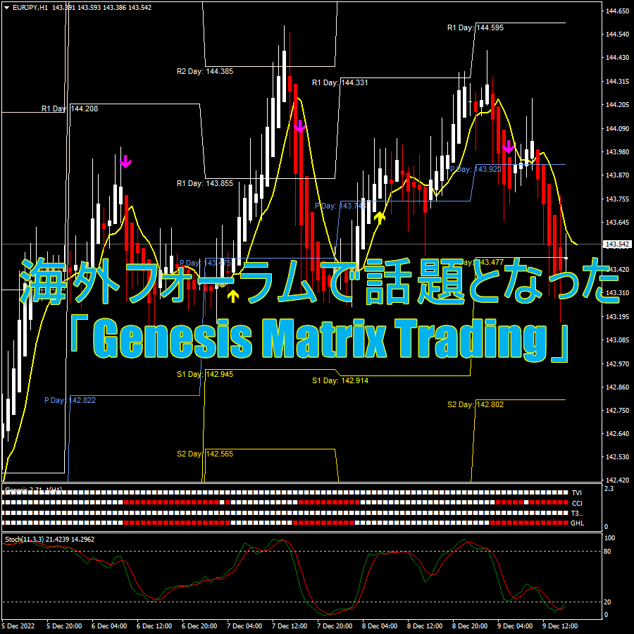 海外フォーラムで話題となった「Genesis Matrix Trading」