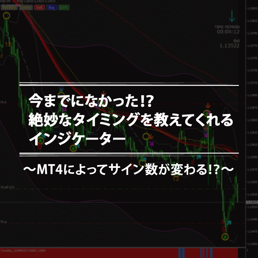 今までになかった！？絶妙なタイミングを教えてくれるインジケーターのおすすめMT4業者