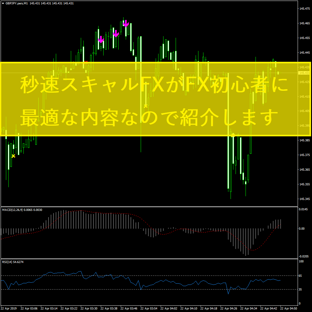 秒速スキャルFXがFX初心者に最適な内容なので紹介