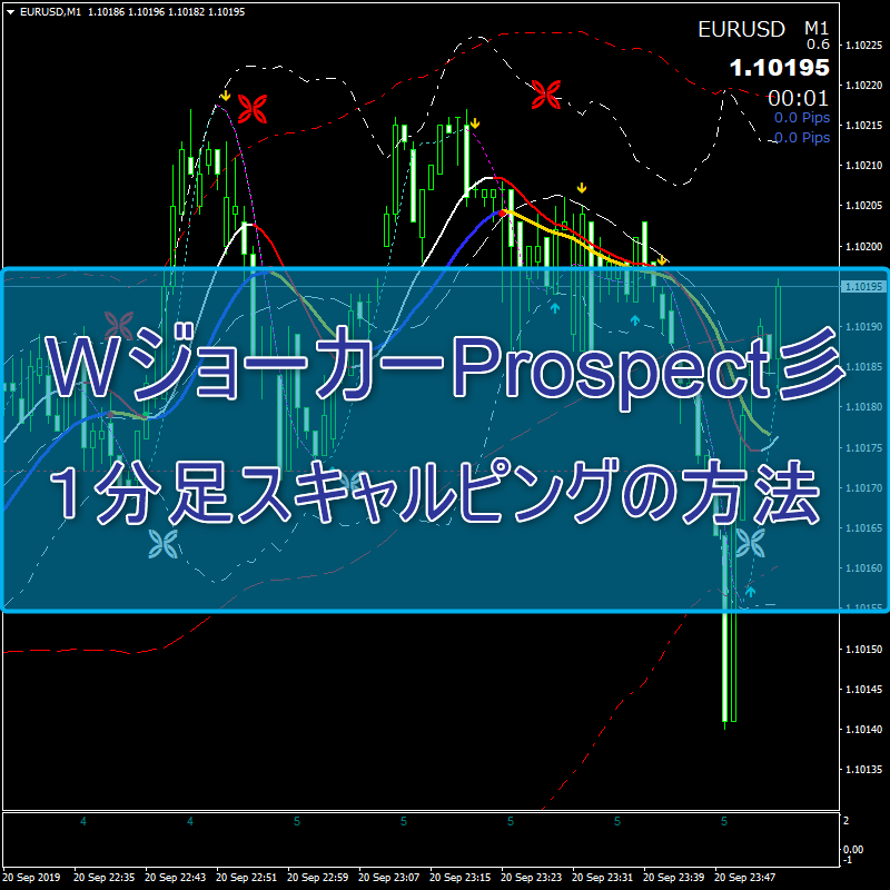 WジョーカーProspect彡で１分足スキャルピングの方法