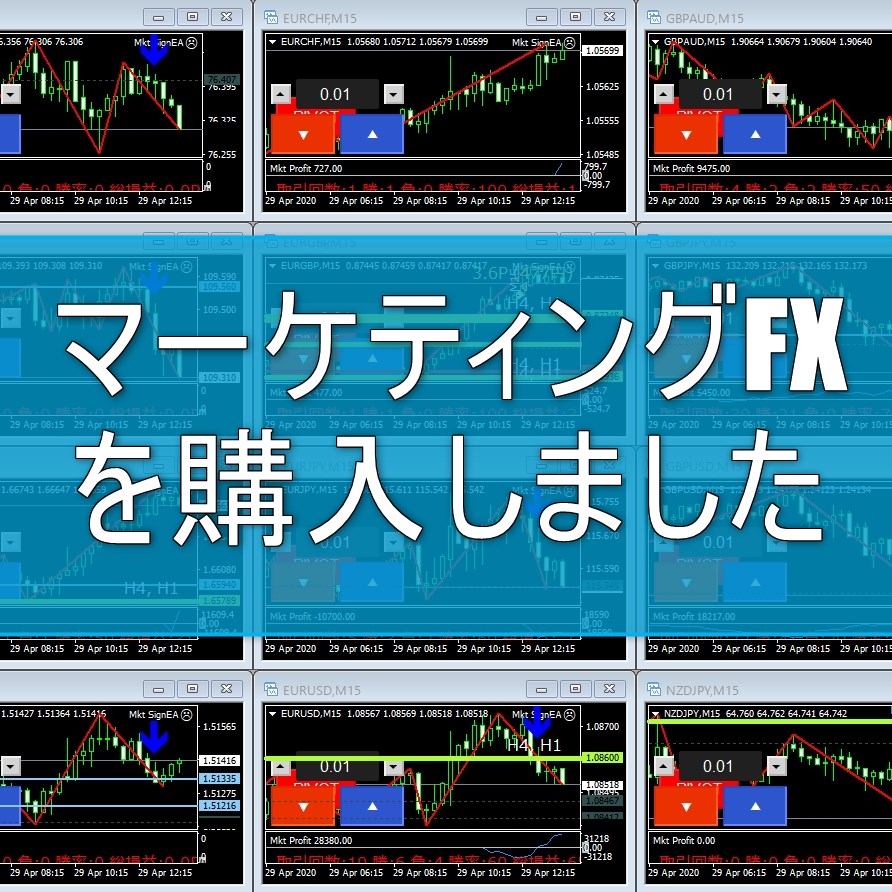 マーケティングFX購入後のレビューです！