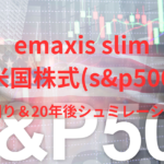 emaxis slim 米国株式(s&p500) の評価【利回り＆20年後シュミレーション】