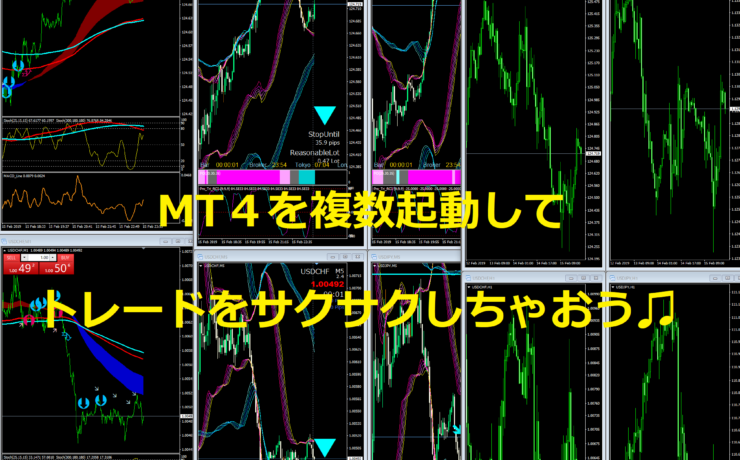 MT4複数起動（多重起動）の方法のアイキャッチ画像です