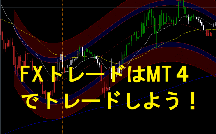 FXトレードでのMT４画像