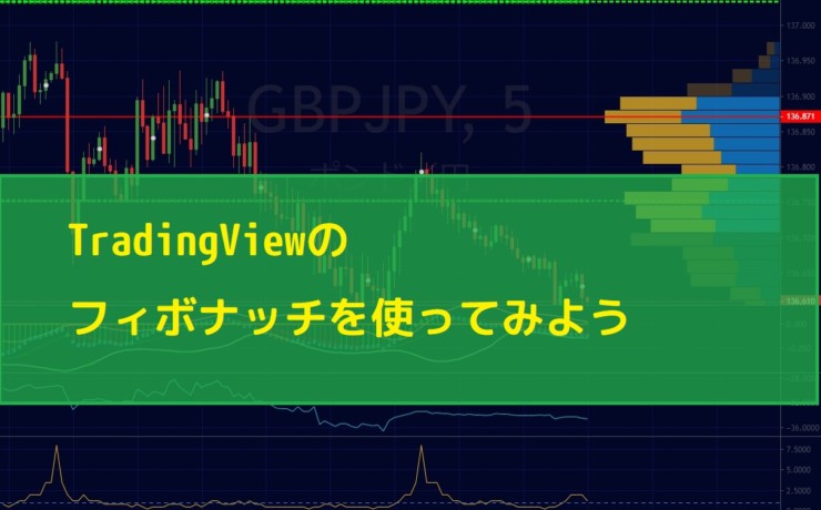 TradingViewのフィボナッチを使ってみよう