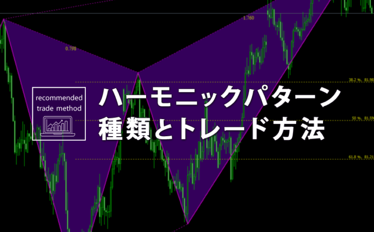 ハーモニックパターンの種類とトレード方法