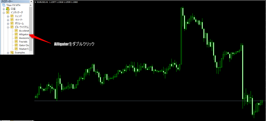 アリゲーター設定３