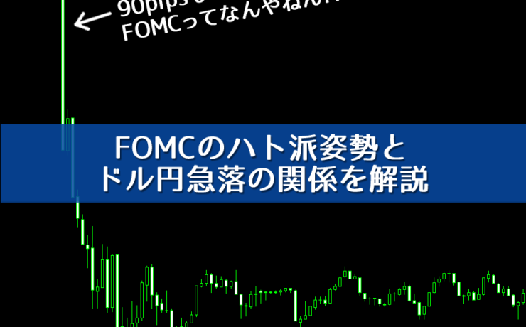 FOMCのハト派姿勢とドル円急落の関係を解説