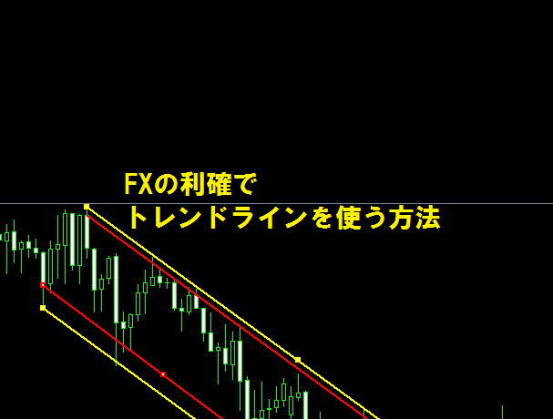 FXの利確でトレンドラインを使う方法