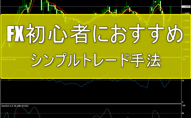 FX初心者におすすめのシンプル手法（テンプレート付き）