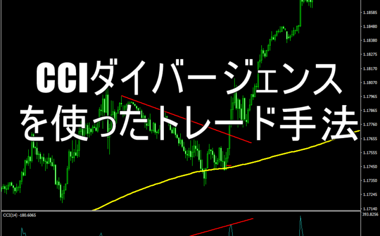 CCIダイバージェンスを使用したブレイクアウト手法