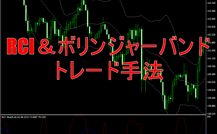 RCIとボリンジャーバンドを組み合わせたトレード手法